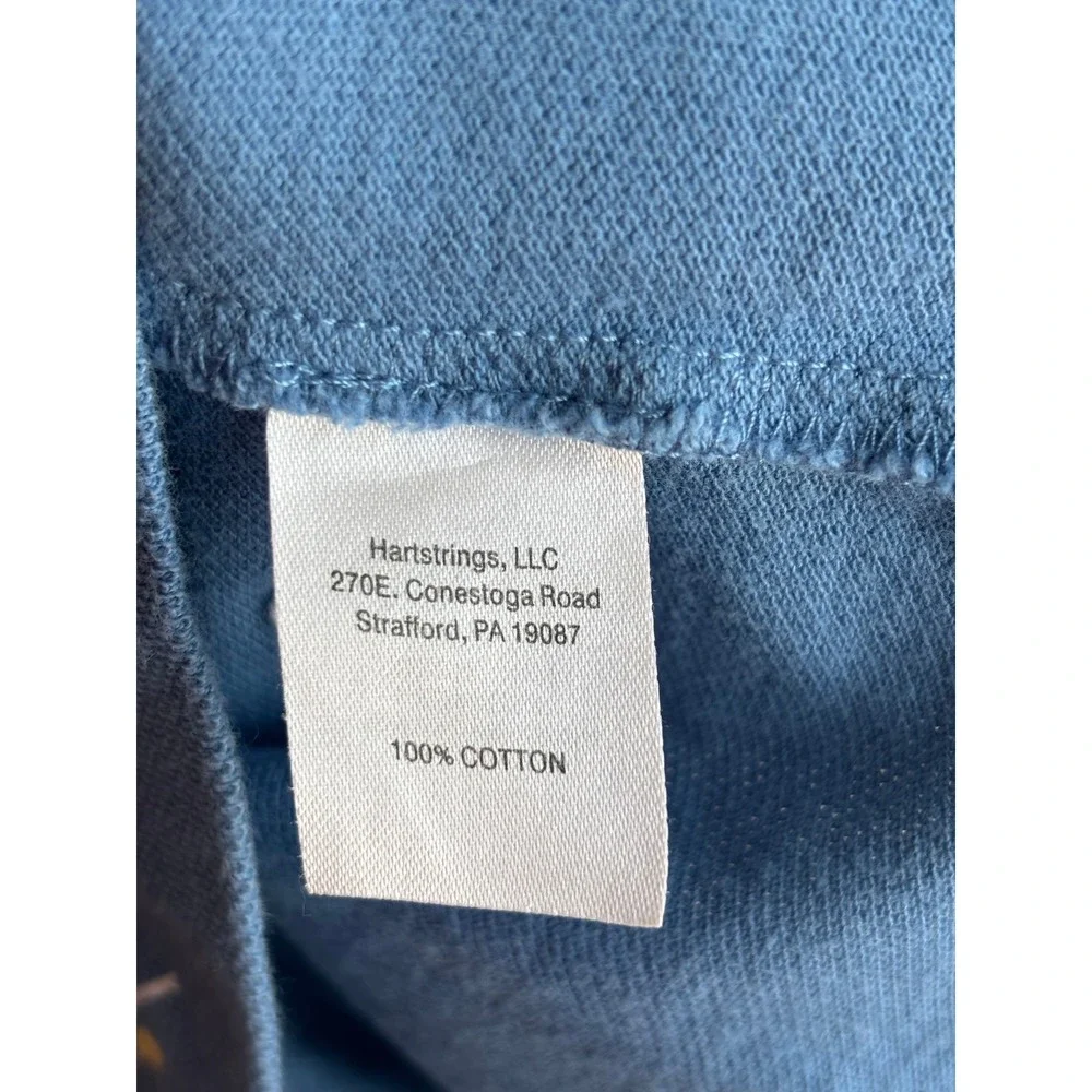 Hartstrings Kids Blue Tennis Print Short Sleeve Polo Shirt‎ Size 10